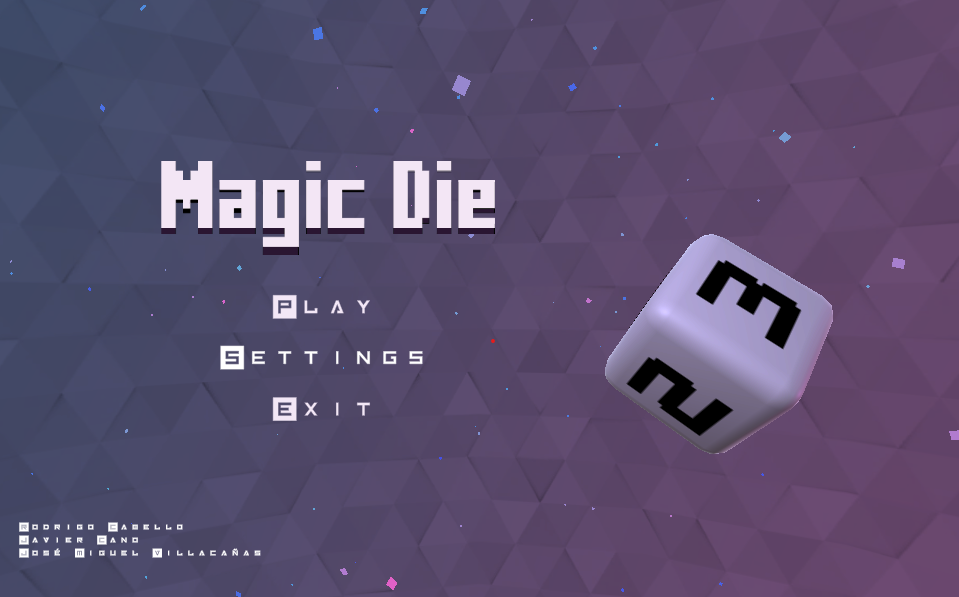 Magic Die project